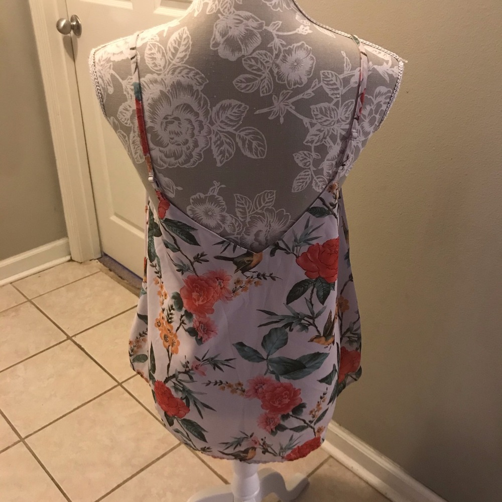 Pink Floral Blouse - Picture 3 of 3
